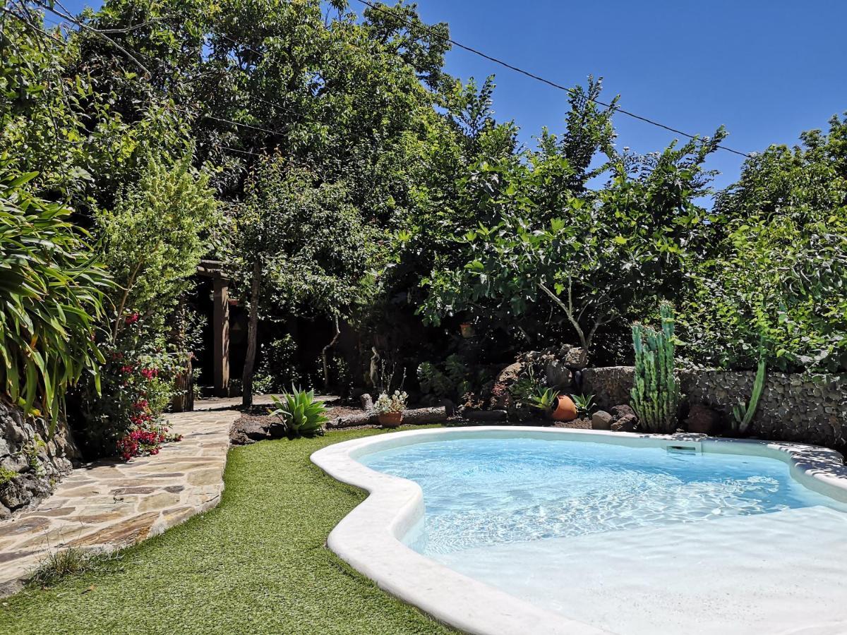 Villa Los Matos Pool And Garden Valleseco Eksteriør billede